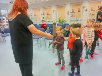 Muzicírování s paní Marií Veselou
